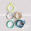 China Supplier Food Grade Silicone Teething Bracelet/silicone wristbands bracelet