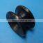 Natrual Custom Nylon Polyamide PA6 PA66 Plastic Pulley With Bearings China Factory