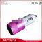 Wholesale factory Aluminum compact usb 2a usb cell phone car charger
