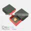 Simple design necklace box custom cardboard jewelry box