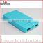 AK-01 double output 2.1A sucker external battery chargers ultra thin portable smart sucker power bank 4000mAh