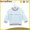 Custom fashion baby boutique clothing knit wool sweater design for baby