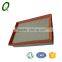 High quality auto parts air filter with ISO/TS16949 for opel car, OEM NO.90234260