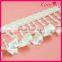 Fashion silver tassel and fringe with bulk price WTP-1286