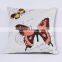 PLUS Natural color top quality digital printing 100% cotton print cushion