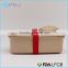 Food Grade Natural Rice Husk Fiber Japan Bento Lunch Boxes Leakproof /