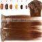 Wholesale Virgin Brazilian Clip in Hair Extensions Virgin Hair Made in China