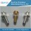 sunfun custom aluminum cnc parts with zinc-plated