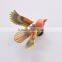 Pearl Powder 4 inch Plastic Art Bird Fridge Magnet, Bird Decoration, Wedding Door Gift