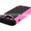 New product Three in one layers Shockproof Defender football pattern rubber Armor Heavy duty ballistic combo Case for LG L90
