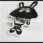 2016 Small Bowknot Custom Heat Transfer Embroidery Patch