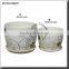 decorative round ceramic flower pots sets