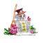 Wholesale festival gift zinc alloy multicolor rhinestone enamel christmas snowman brooch