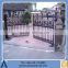 2015 Modern Ornamental White Double Opening Gate/Iron Gate/Steel Gate For Garden Home