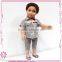 Lovely boy doll, custom plastic boy doll