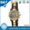Popular ladies rose gold alloy case diamond circle fashion watch new