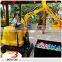 Beston 360 degree rotation kids excavator,Electric mini toy excavator,kids ride on toy excavator