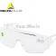 Light polycarbonate for visitors anti-fog safety glasses