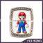 Custom Own Design Good Price Digital Printing Lapel Badge With Super Mario