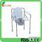 Chrome Steel Foldable Commode Chair