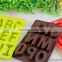 A Set of 3 Silicone Letter Alphabet Pudding Bakeware Mould Cake Chocolate Ice Maker Mold China