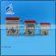 Christmas flower decal ceramic canisters sets for Food Kitchen Storage