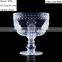 Clear color glass drinkingware/Wine goblet,Hiball,DOF, sundae cup,ELEVATED SERVE BOWL,pitcher with sunflower embossed patern