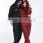 high visible reflective long raincoat biker raincoat