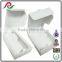 White paper box with foil white coated paper box packaging