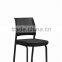 Full black cheap computer chairs,convenience cheap chairs,armreless chair in different colour