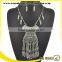 long leaf italian 18k gold plated jewelry set, set jewelry                        
                                                Quality Choice