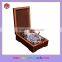 Antique wood perfume storage luxury perfume packaging box design templates