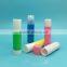 factory wholesale plastic round lip balm packaging