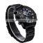 WEIDE Fashion Men Analog Digital Quartz Movement LCD Display Water Resistant Full Stainless Steel watch