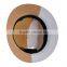 China wholesale flat top combined khaki and white bucket hat