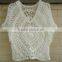 Crochet Lace Tops Hollow Out Lady Lace Shirt Lace Blouse