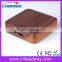 2016 New Arrival Wood Power Bank 10400mAh Rechargeable small Size