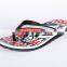 Colorful summer beach printed slipper flip flop outdoor footwear
