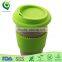 bucket shape black matte mug