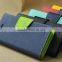 Fashion Color match Leather Wallet Flip Case Cover for Samsung S7 S7 Edge
