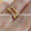 2015 Gold/Silver/Rose Gold Jewelry Brass Adjustable Tiny Arrow Rings Vintage Gold Plated Ring Women Men Jewelry/