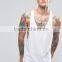 Custom Muscle Tank Top Wholesale Plain White Stringer Tank Top