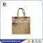 Wholesale handled single linen shoulder bag for shopping