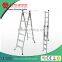 Christmas decorative Dual-purpose aluminum step EN131 ladder
