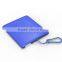1.5w 10000mah waterproof ultra-thin Flying Saucer solar power bank
