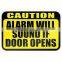 warning and caution sticker labels printing stong stickness