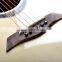 good quality catalpa acoustic guitar with fingerboard inlay