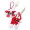 6pcs/lot Christmas Household Table Decorations Christmas Clothes Knives and Forks Pockets Cutlery Set Silverware Holders
