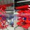 Factory price stationary cargo scissor lift for sale