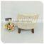506-1 QVB JIANDE TONGDA Japanese Style Modern Low Chair / Soft Wood Footstool With Low Back Living Room Chair